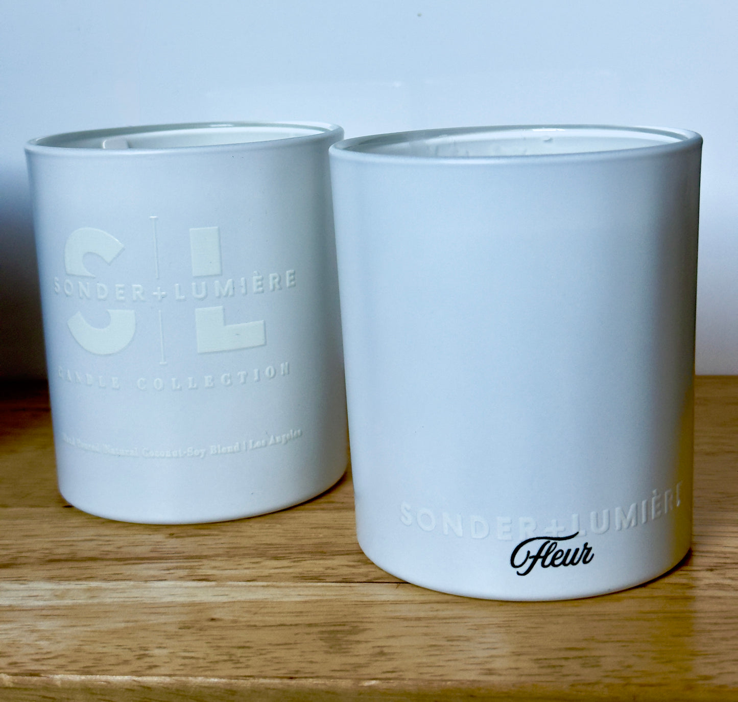 Sonder+Lumière Fleur Scented Coconut-Soy Wax Candle