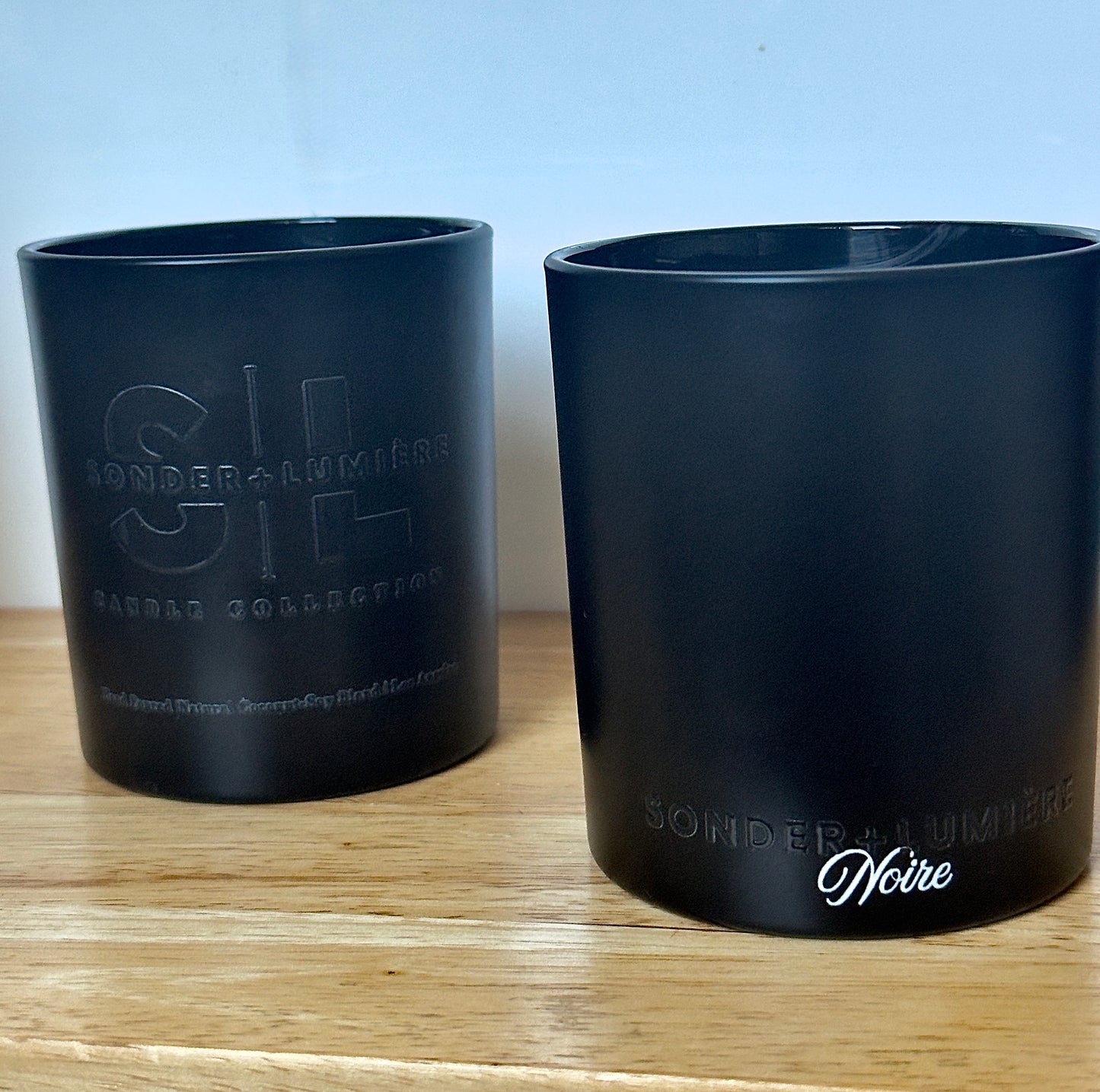 Sonder+Lumière Noire Scented Coconut-Soy Wax Candle