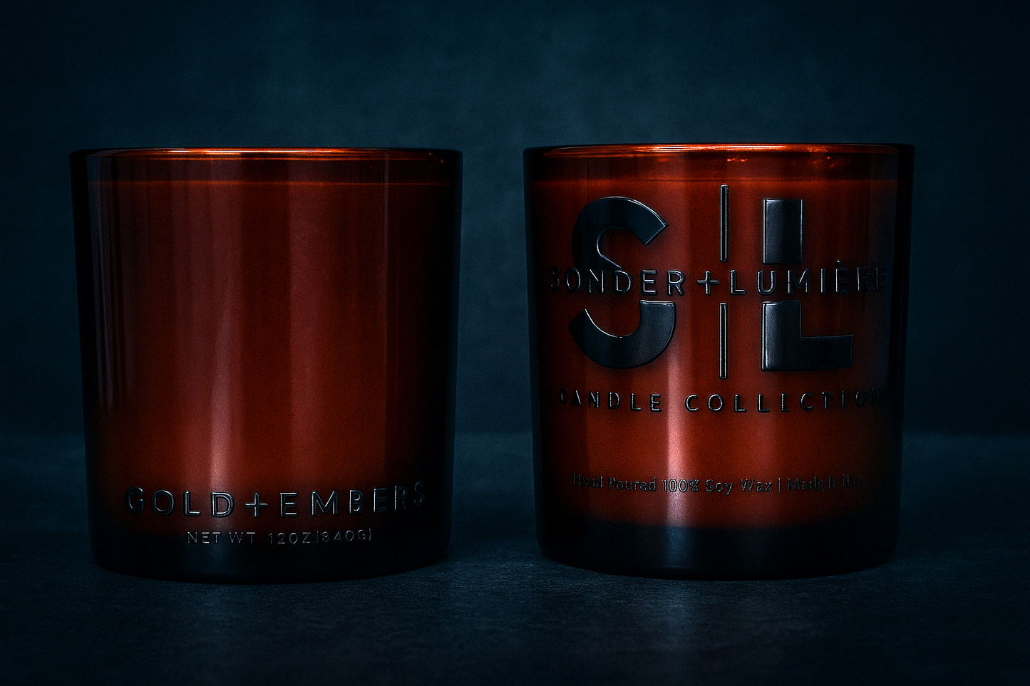 Gold+Embers Soy Wax Scented Candle