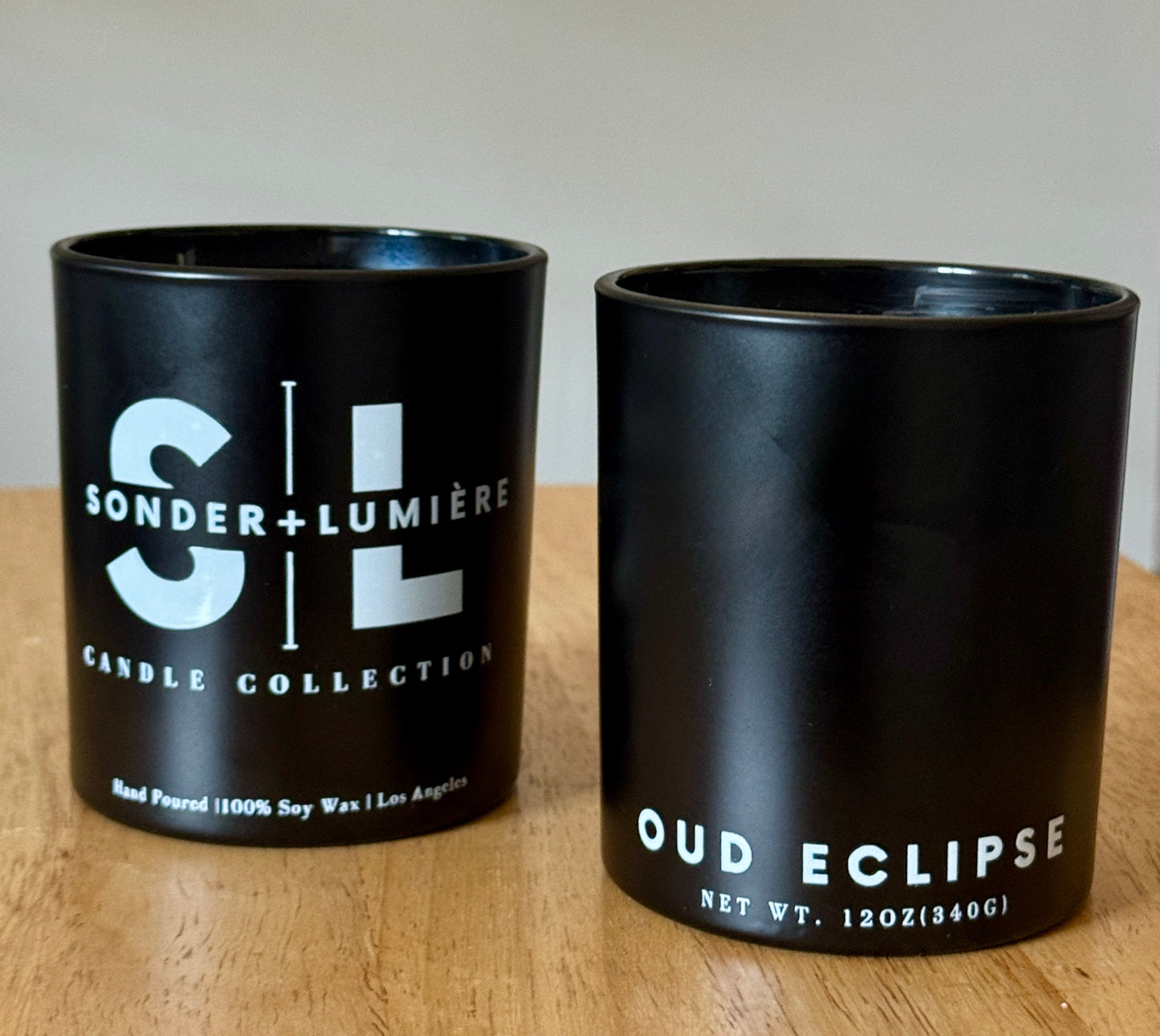 Oud Eclipse Scented Coconut-Soy Wax Candle